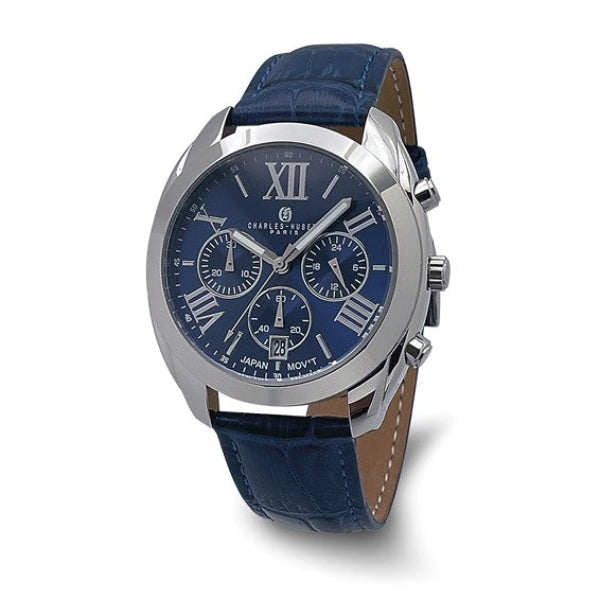 Charles-Hubert Stainless Steel Chronograph Quartz Watch
