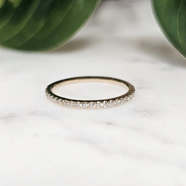 Lab Grown Diamond Matching Straight Band