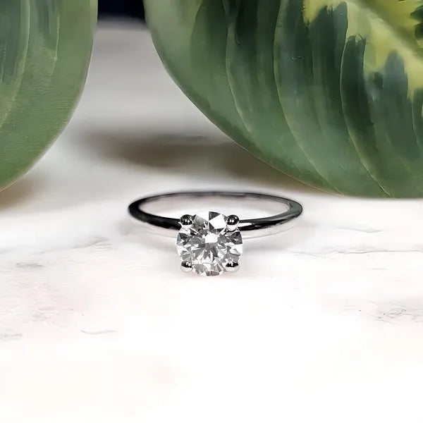 1.10ctw Lab Grown Diamond Engagement Ring